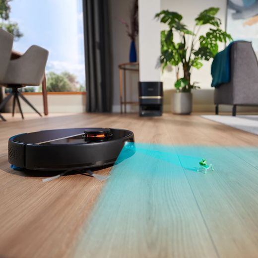 Робот-пылесос моющий Philips HomeRun 7000 Series Aqua Black (XU7000/01) - 9