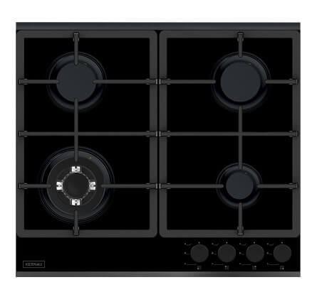 Варильна поверхня газова KERNAU KGH 6464 GUN METAL - 1