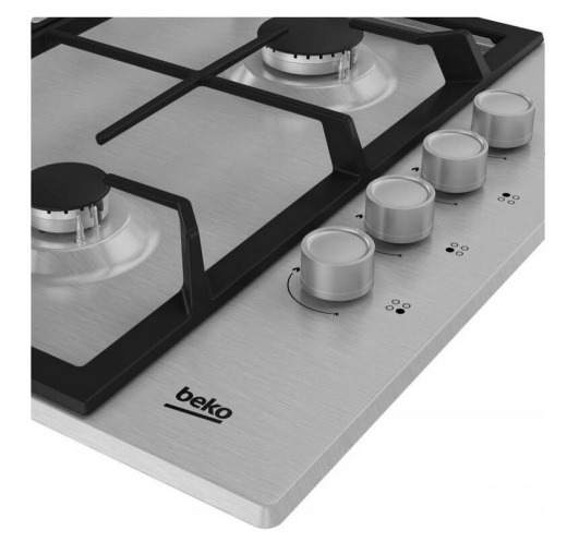 Варильна поверхня газова Beko HIBG64122SX - 2