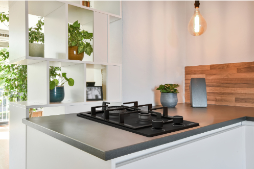 Варильна поверхня газова KERNAU KGH 3212 CI Matt Black - 2
