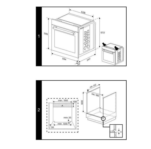 Духовка електрична Beko BBIM13300XD - 3