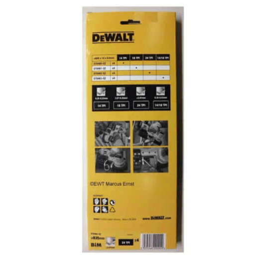 Полотно пильное для металла DeWALT DT8462 - 2