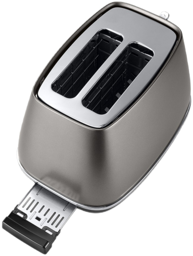 Тостер DeLonghi CTIN 2103 TB Distinta Titanium - 4