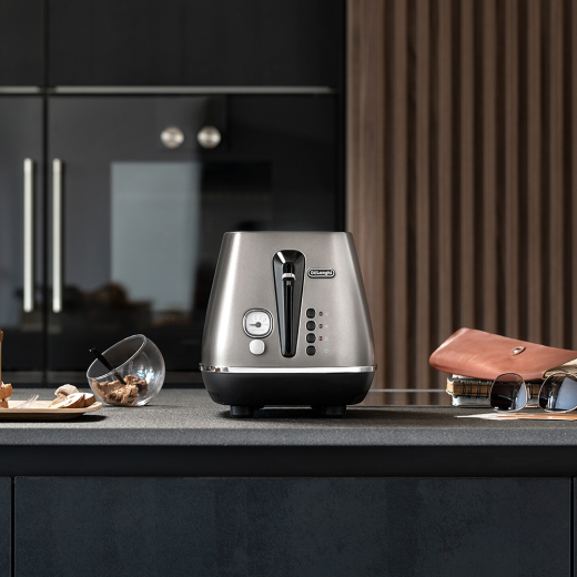 Тостер DeLonghi CTIN 2103 TB Distinta Titanium - 6