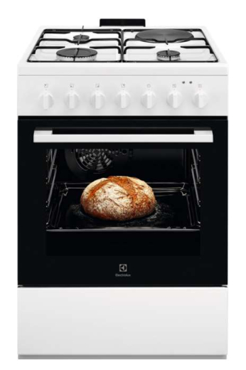 Комбинированная плита Electrolux LKM624022W - 1