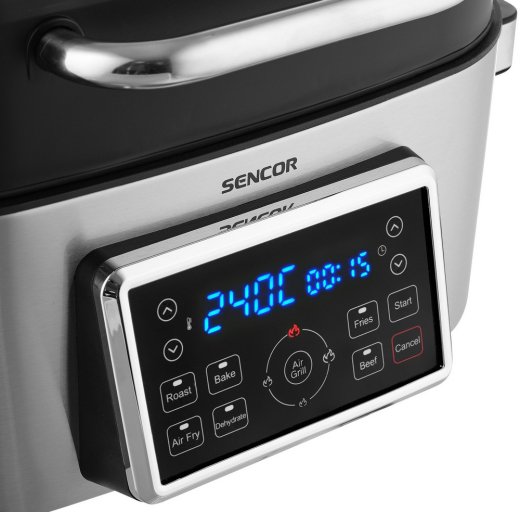 Мультипіч (аерофритюрниця) Sencor SBG 8900SS - 3