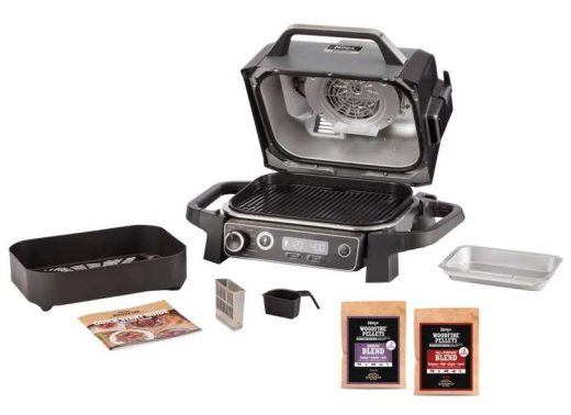 Електрогриль притискний NINJA Woodfire OG701EU - 4
