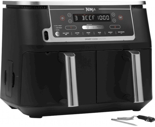 Мультипіч (аерофритюрниця) NINJA Foodi Max Dual Zone Smart Cook AF451EU - 2