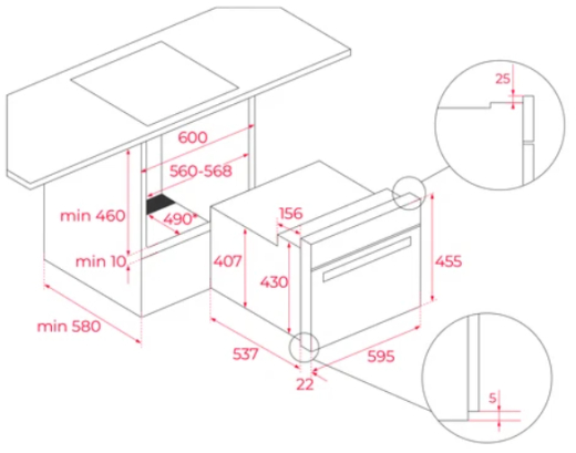 Мікрохвильовка з грилем Teka Maestro MLC 844 WH (40584403) - 2