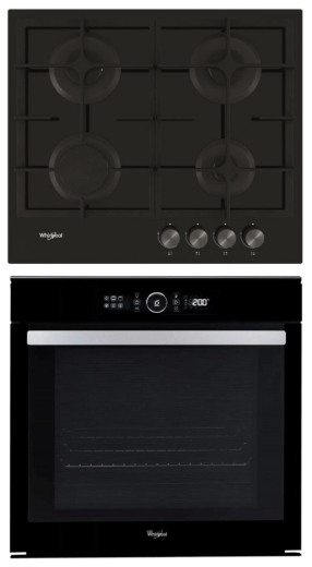 Комплект техніки: духовка електрична Whirlpool AKZM8420NB і варильна поверхня газова Whirlpool GOS 6415/NB1 - 1