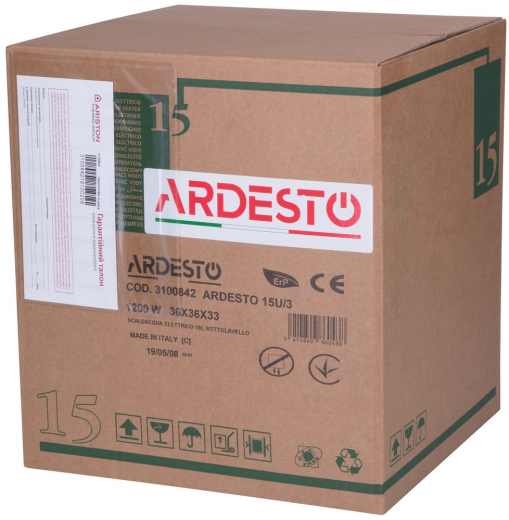 Бойлер Ardesto EWH-15UMWMI (3100842) - 10