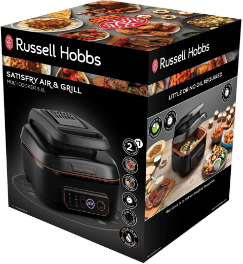 Мультипіч (аерофритюрниця) Russell Hobbs SatisFry Air&Grill 26520-56 - 7