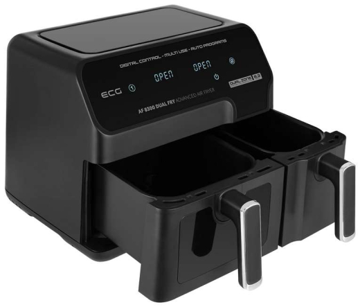 Мультипечь (аэрофритюрница) ECG AF 8300 Dual Fry - 8