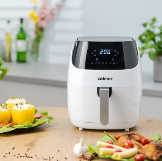 Мультипечь (аэрофритюрница) Zelmer ZAF5501W - 6