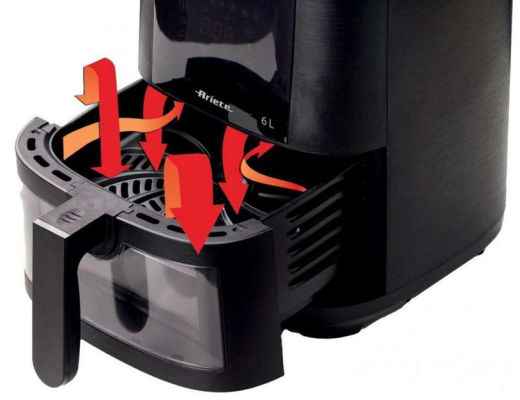 Мультипечь (аэрофритюрница) Ariete 4626/00 (00C462600AR0) - 4