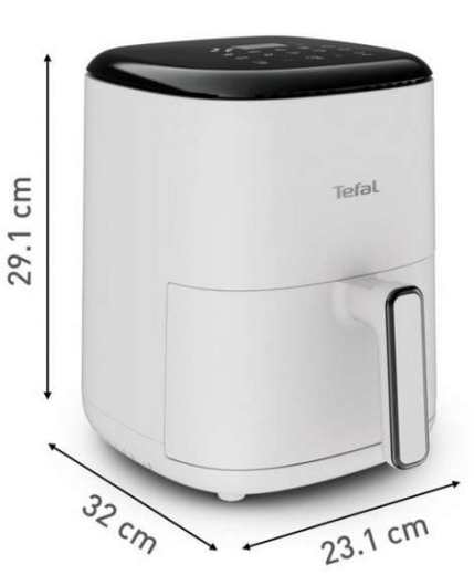 Мультипечь (аэрофритюрница) Tefal Easy Fry Compact EY145A10 - 4