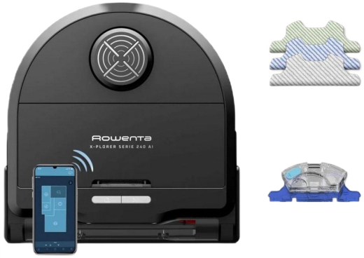 Робот-пылесос Rowenta X-Plorer Serie 240 AI Animal & Allergy Model RR9675WH - 2