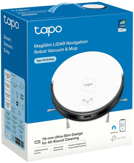 Робот-пилосос TP-Link Tapo RV20 Mop - 4
