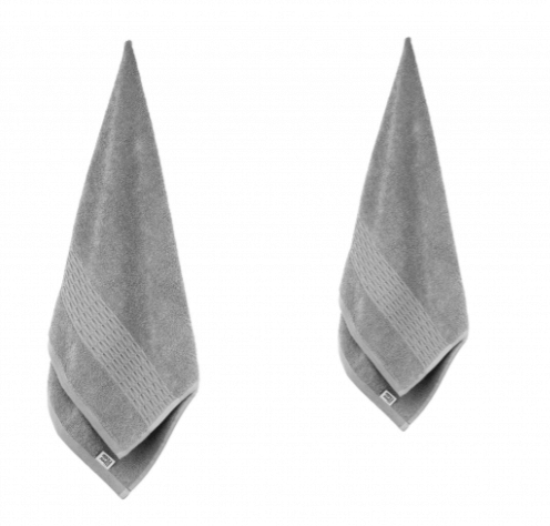 Набір 2 махрові рушники Ardesto 50х90см, 70х140см (ART2357SG) - 2