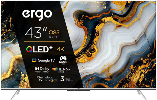 Телевізор Ergo QLED+ 43JUQ85 - 1