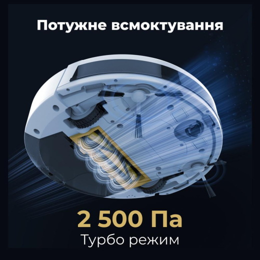 Робот-пилосос миючий Aeno RC2S (ARC0002S) - 5