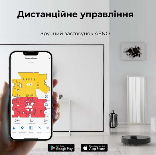 Робот-пилосос миючий Aeno RC3S (ARC0003S) - 11