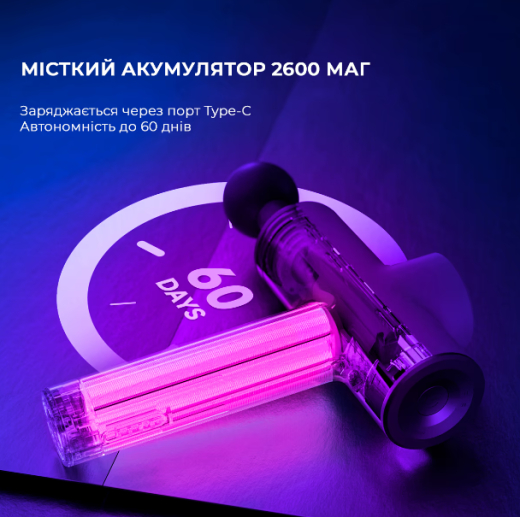 Массажер Yunmai Massage Gun Prime 2 (YMFG-M418) - 4