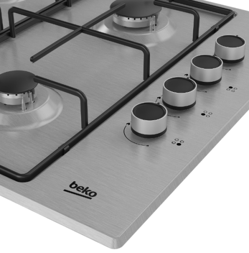 Газова варильна поверхня Beko HIGG 64123 SX - 4