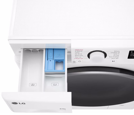 Пральна машина LG F2DR508S1W - 4
