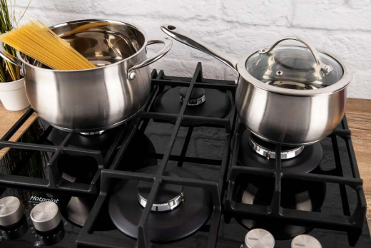 Духова шафа + варильна поверхня газова Hotpoint-Ariston FA5S841JBLGHA + HAGS61FBK - 8