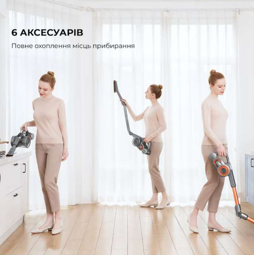 Акумуляторний пилосос JIMMY H9 PRO Copper - 6