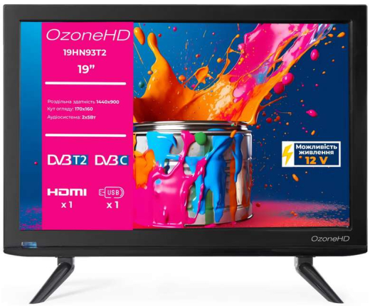 Телевізор Ozone 19HN93T2 - 1