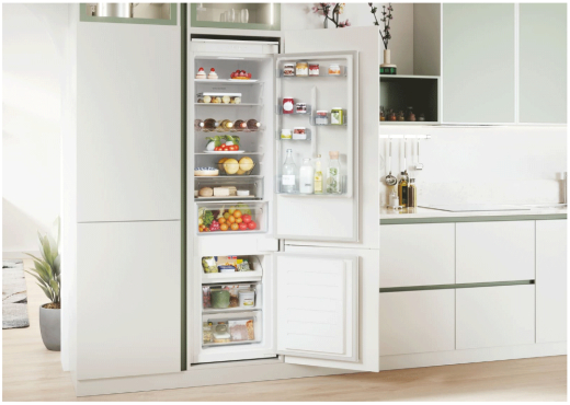 Встраиваемый холодильник с морозильной камерой Kernau KBR 19534 NF - 6