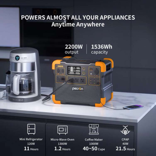 Зарядна станція Pecron E1500LFP - 3