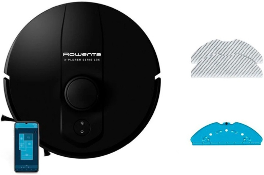 Робот-пылесос Rowenta X-PLORER Serie S135 BLACK STANDARD RR91C5WH - 1
