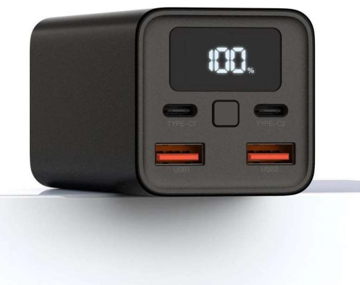 Зовнішній акумулятор (павербанк) XO PB97 20000mAh 65W Black - 3