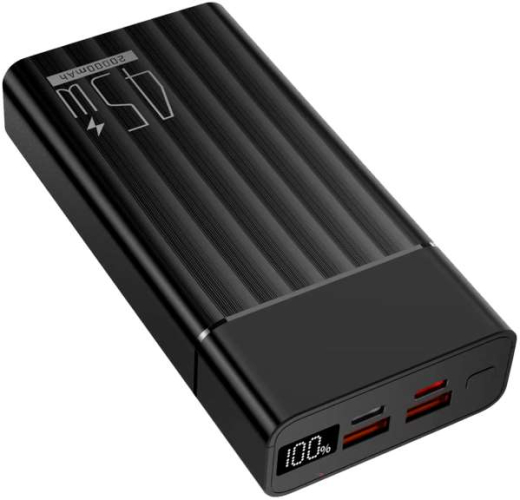 Портативний зарядний пристрій Yenkee YPB 2145 - 20000 mAh PD 45W (Black) - 3