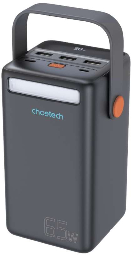 Універсальна мобільна батарея Choetech B664 50000mAh PD+QC 65W (B664-CCBE) - 2
