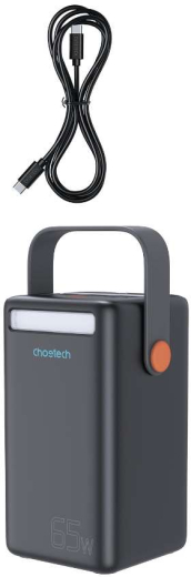 Універсальна мобільна батарея Choetech B664 50000mAh PD+QC 65W (B664-CCBE) - 3
