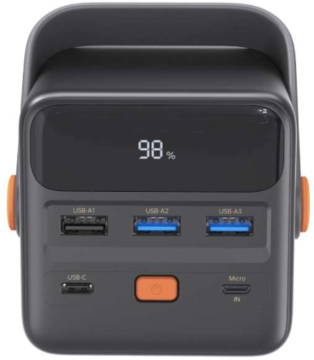 Універсальна мобільна батарея Choetech B664 50000mAh PD+QC 65W (B664-CCBE) - 4