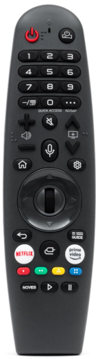 Пульт для телевизора Vinga S43UHD25BWEB - 1