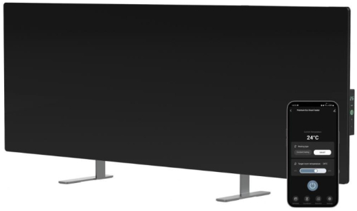 Обігрівач AENO Eco Smart GH4S LED Black (AGH0004S) - 1