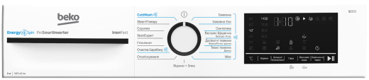 Стиральная машина Beko BM3WFSU48435WB - 7