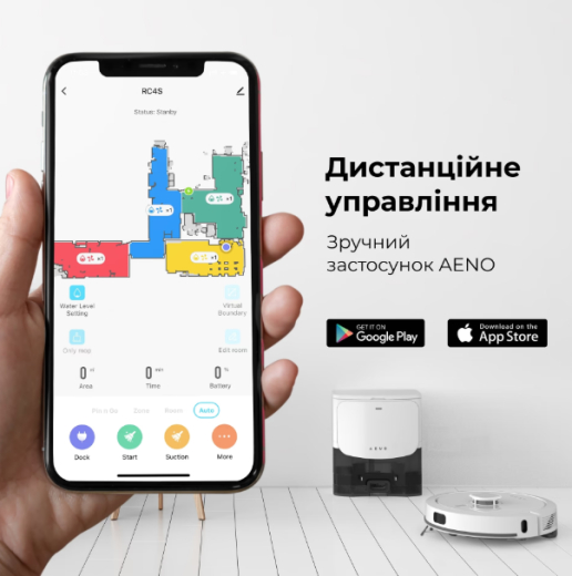 Робот-пылесос AENO RC4S (ARC0004S) - 6