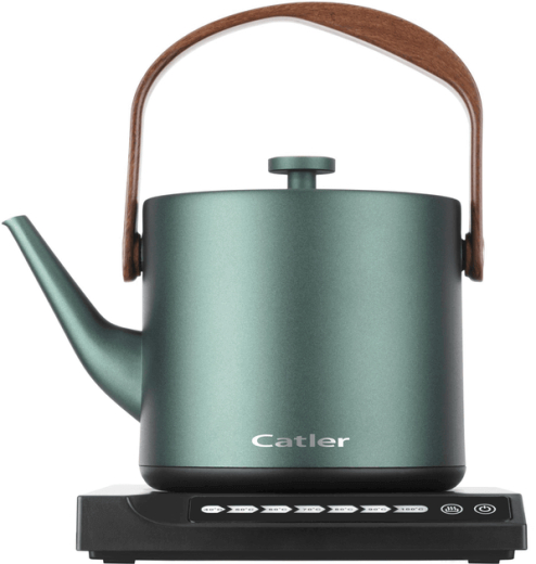Электрочайник Catler 0.6л Strix, темно-зеленый - 2