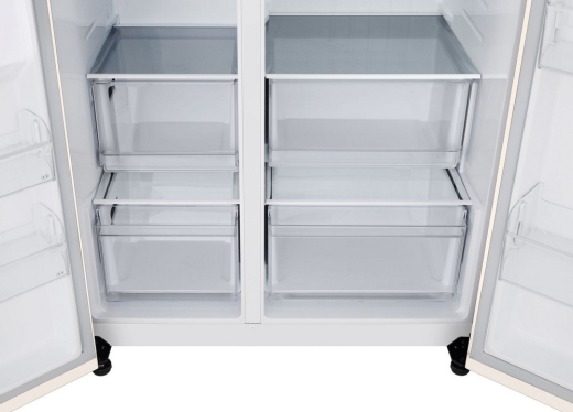 Холодильник с морозильной камерой SBS LG GC-B257KEHW - 7