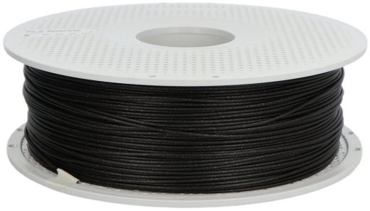 Bambu Lab Філамент/пластик для 3D друку з котушкою PLA Basic 1kg Onyx Black Sparkle - 3