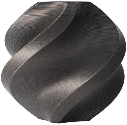 Bambu Lab Філамент/пластик для 3D друку з котушкою PLA Basic 1kg Iron Gray Metallic - 1