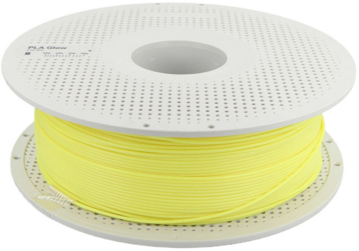 Bambu Lab Філамент/пластик для 3D друку з котушкою PLA Basic 1kg Glow Yellow - 3