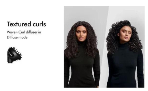 Мультистайлер Dyson Airwrap i.d. multi-styler and driver Curly+Coily Red Velvet/Gold (596928-01) - 3